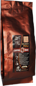 В зернах COFFEE MAX  100% Арабика Перу 250г